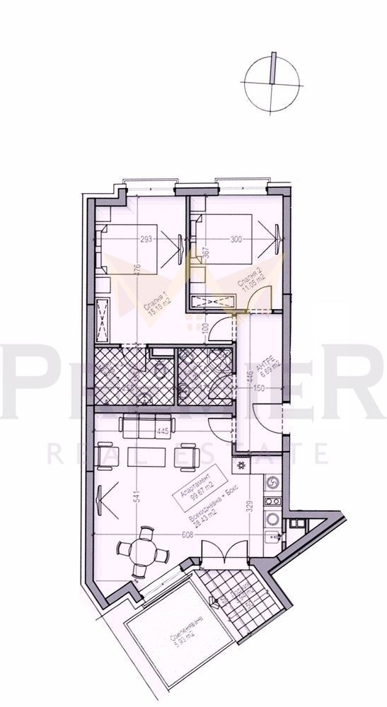 À vendre  2 chambres Sofia , Oborichte , 118 m² | 26115351 - image [2]