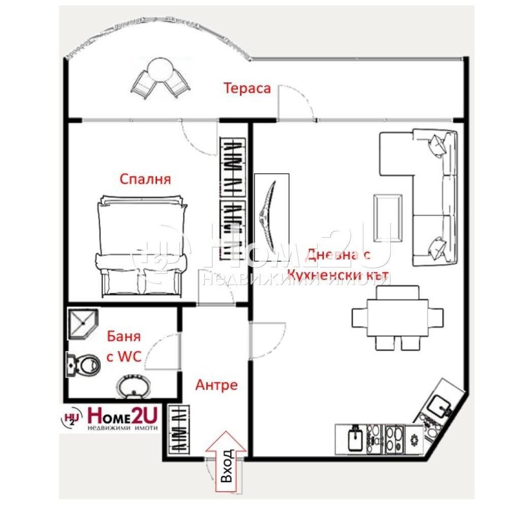 Продава 2-СТАЕН, гр. Несебър, област Бургас, снимка 12 - Апартаменти - 53912494