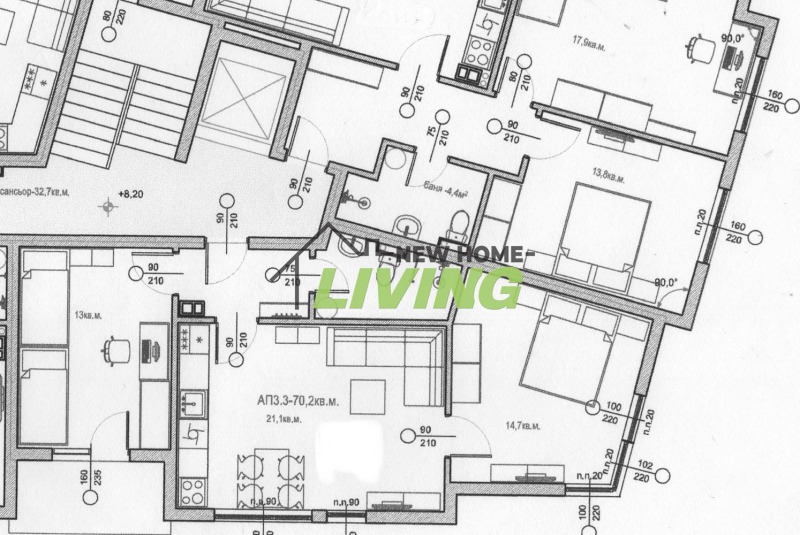 À vendre  2 chambres Pazardjik , Tsentar , 80 m² | 72301886 - image [11]