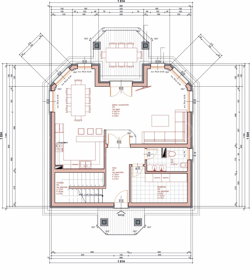 Продава КЪЩА, гр. Бургас, Ветрен, снимка 6 - Къщи - 48130354