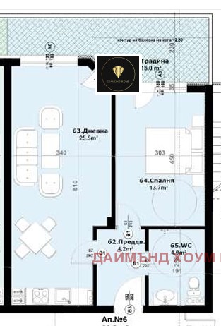 Продается  1 спальня Пловдив , Остромила , 81 кв.м | 83921070 - изображение [3]