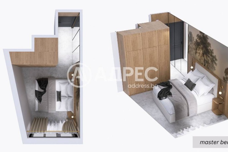 De vânzare  2 dormitoare Plovdiv , Cârșiiaca , 94 mp | 11840649 - imagine [3]