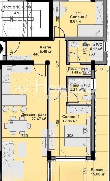 Продава  3-стаен град Варна , Владислав Варненчик 1 , 110 кв.м | 78012817 - изображение [4]