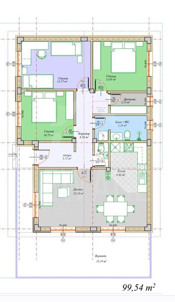 Продава КЪЩА, с. Калиманци, област Варна, снимка 4 - Къщи - 53645812
