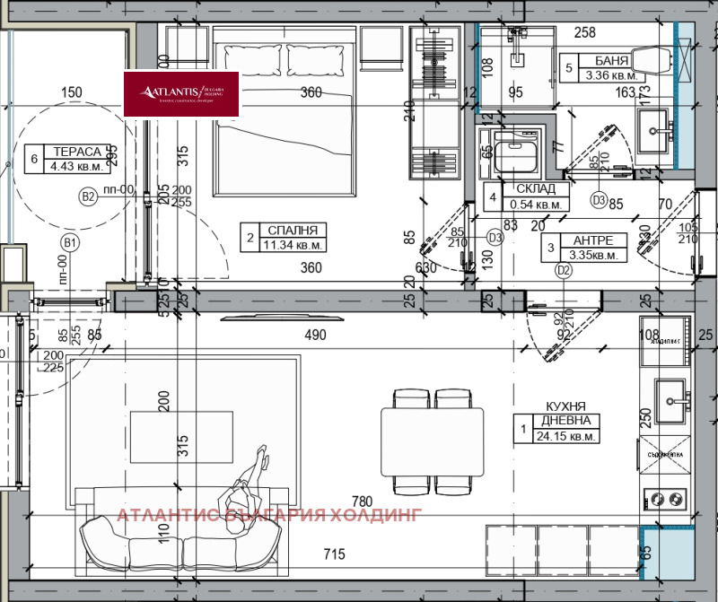Продава 2-СТАЕН, гр. София, Люлин 6, снимка 12 - Апартаменти - 53268311