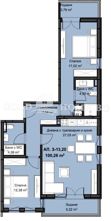 Продава 3-СТАЕН, гр. Пловдив, Христо Смирненски, снимка 6 - Апартаменти - 53411323