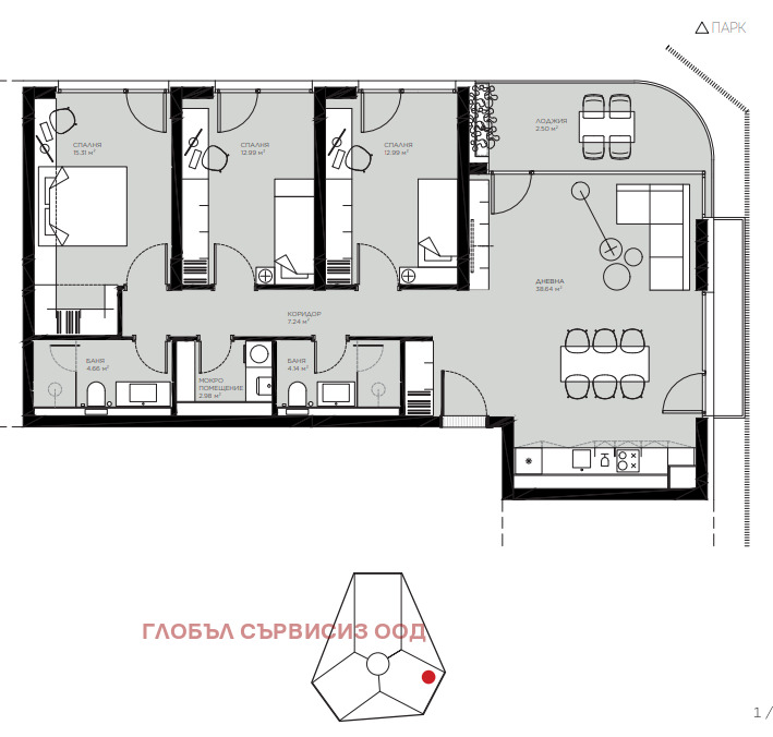 Продава  Многостаен град София , Овча купел , 158 кв.м | 84396597