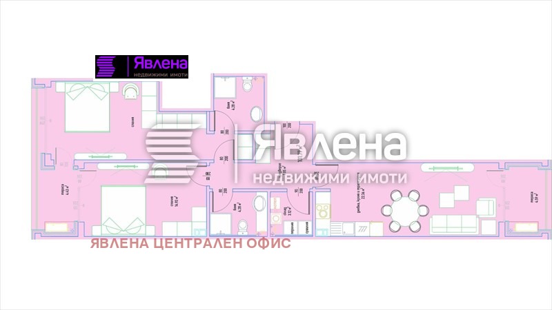 Продава 3-СТАЕН, гр. София, Малинова долина, снимка 7 - Aпартаменти - 48605614