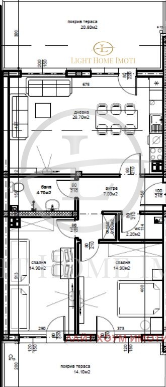 Na prodej  2 ložnice Plovdiv , Belomorski , 135 m2 | 64533674 - obraz [5]