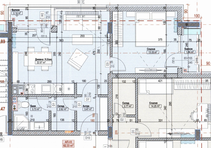 Продава  2-стаен град София , Мусагеница , 72 кв.м | 37370207