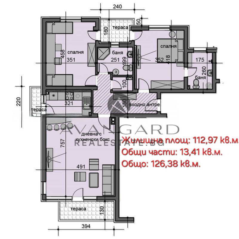 Продава 3-СТАЕН, гр. Пловдив, Остромила, снимка 2 - Aпартаменти - 48981265