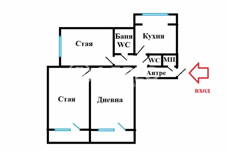 Продава 3-СТАЕН, гр. София, Люлин 5, снимка 4 - Апартаменти - 52563994