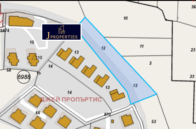Продава ПАРЦЕЛ, гр. София, с. Бистрица