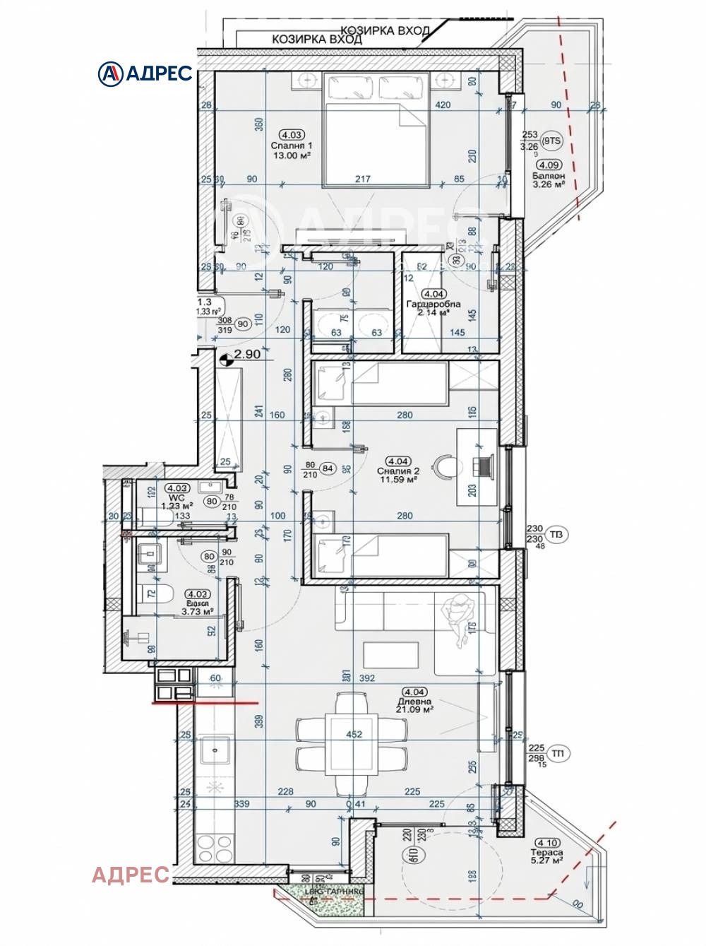 Продава 3-СТАЕН, гр. Варна, Бриз, снимка 3 - Апартаменти - 56332781