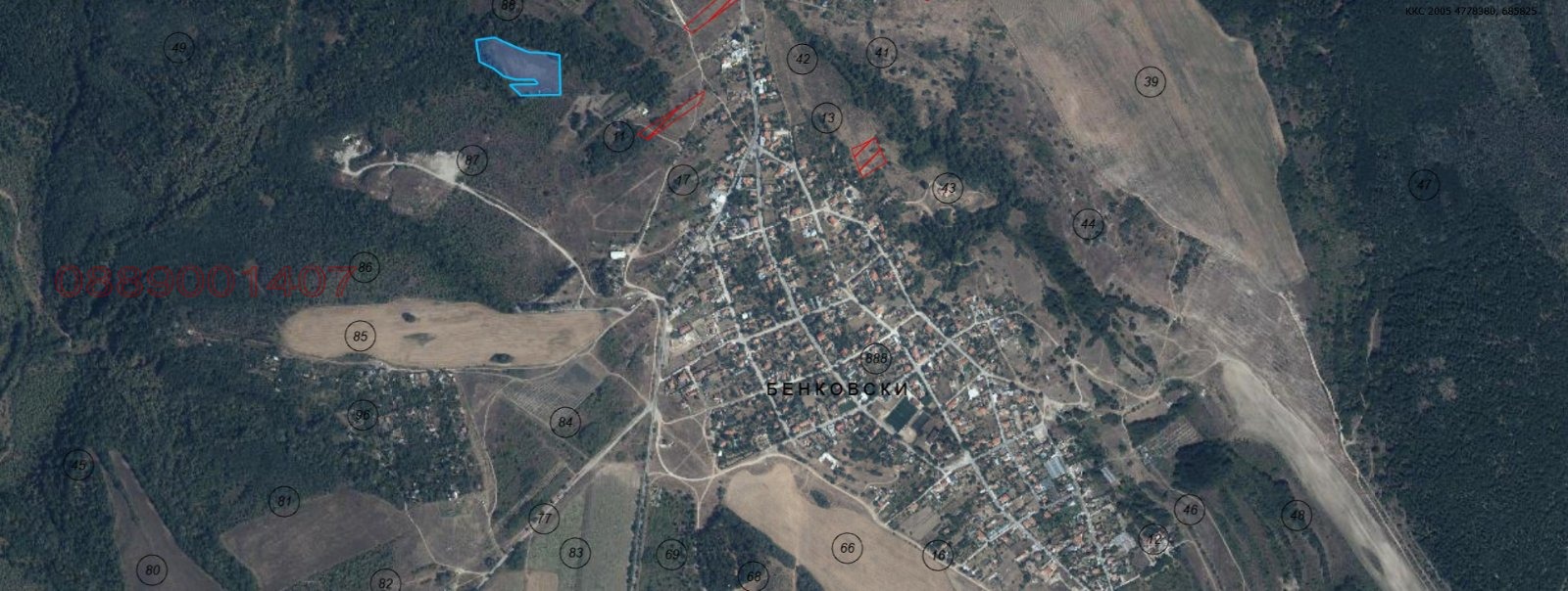 Продава ПАРЦЕЛ, с. Бенковски, област Варна, снимка 2 - Парцели - 53697979