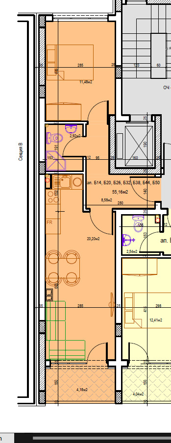 Продава  2-стаен град Стара Загора , Три чучура - център , 69 кв.м | 28319268 - изображение [2]