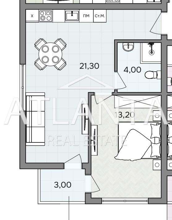 Продава 1-СТАЕН, гр. Варна, к.к. Чайка, снимка 4 - Aпартаменти - 49084855