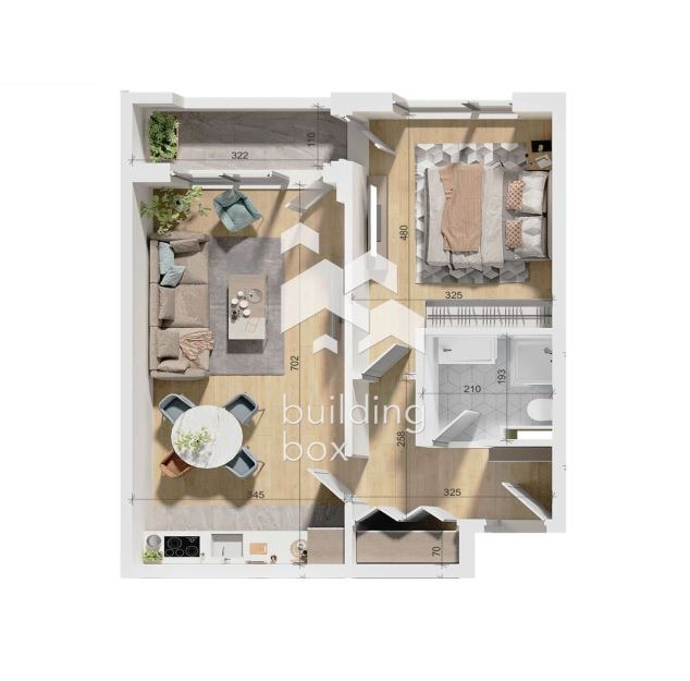 En venta  1 dormitorio Plovdiv , Trakiya , 73 metros cuadrados | 99201084 - imagen [5]