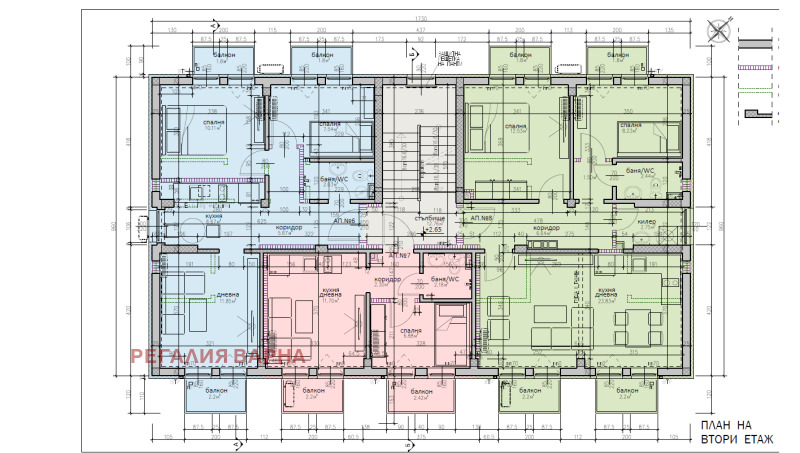 Продава 3-СТАЕН, гр. Варна, м-т Манастирски рид, снимка 4 - Aпартаменти - 47613428