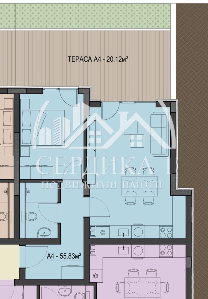 Продава 1-СТАЕН, гр. Благоевград, Освобождение, снимка 1 - Aпартаменти - 48022539