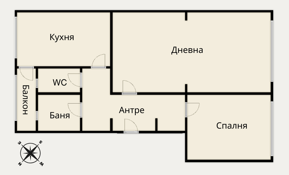 Продава 3-СТАЕН, гр. София, Славия, снимка 2 - Апартаменти - 55095959