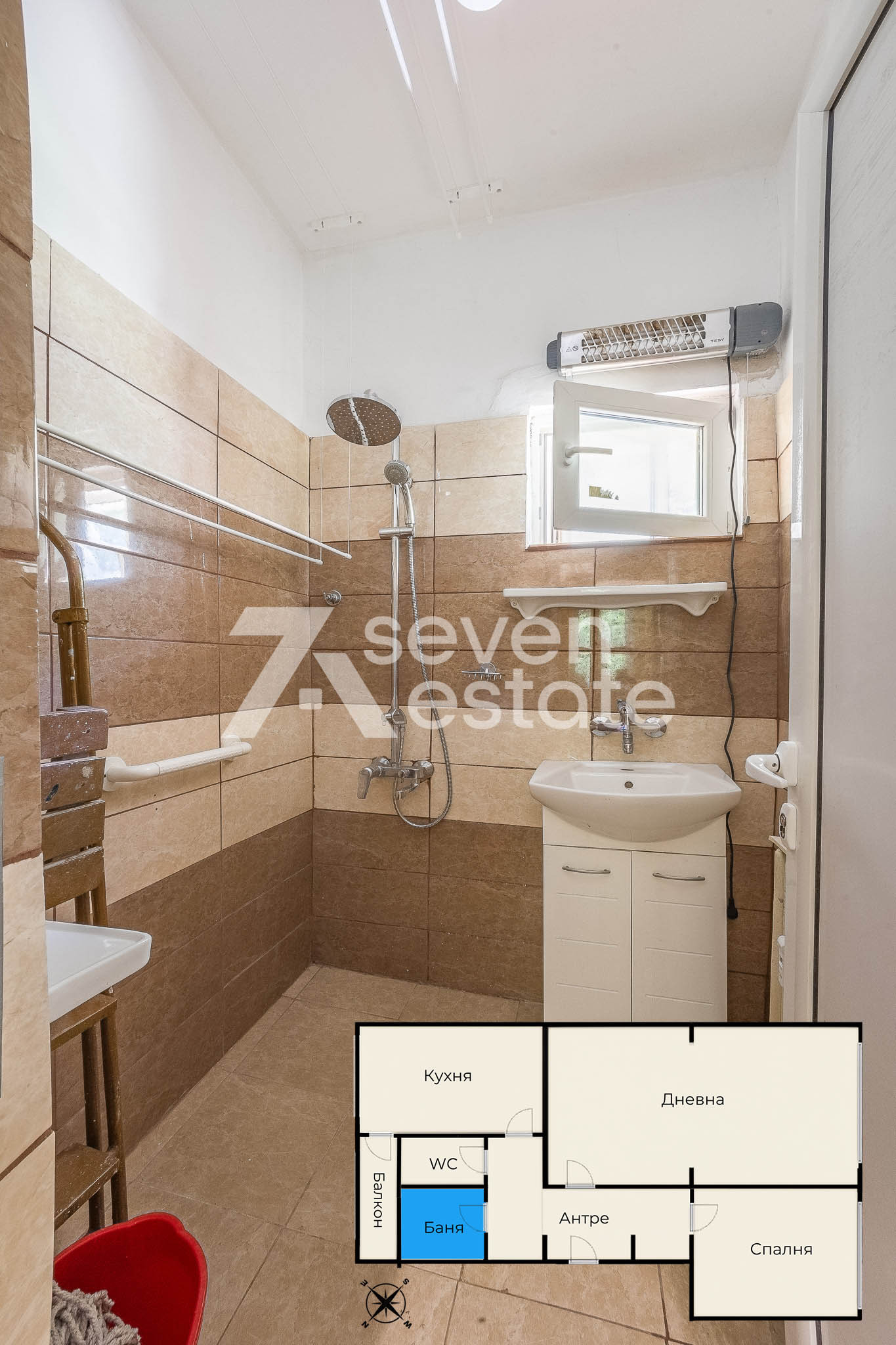 Продава 3-СТАЕН, гр. София, Славия, снимка 8 - Апартаменти - 55095959