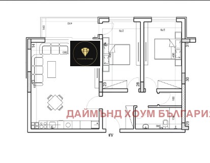 Продава 3-СТАЕН, гр. Пловдив, Младежки Хълм, снимка 2 - Aпартаменти - 48303440