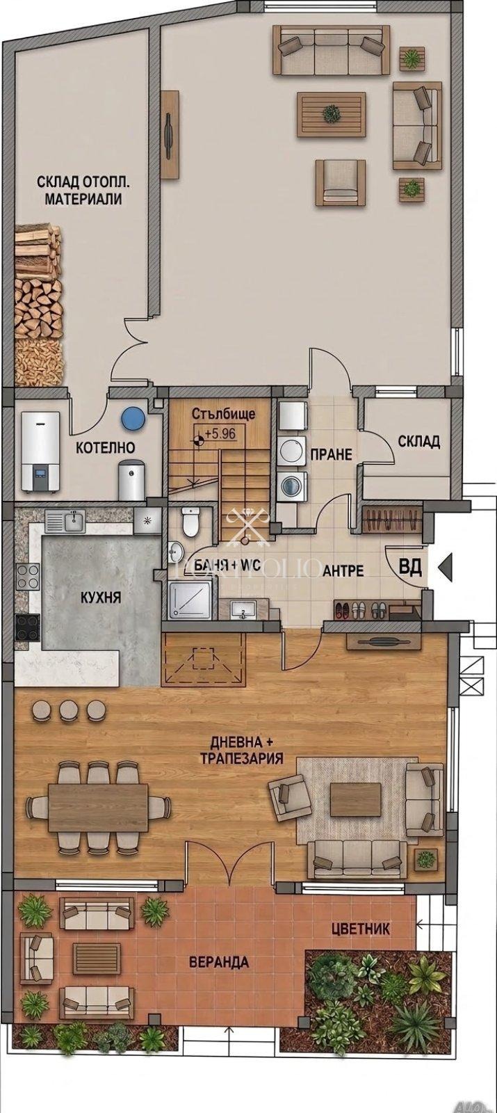 Продава КЪЩА, гр. Бургас, Ветрен, снимка 5 - Къщи - 55728756