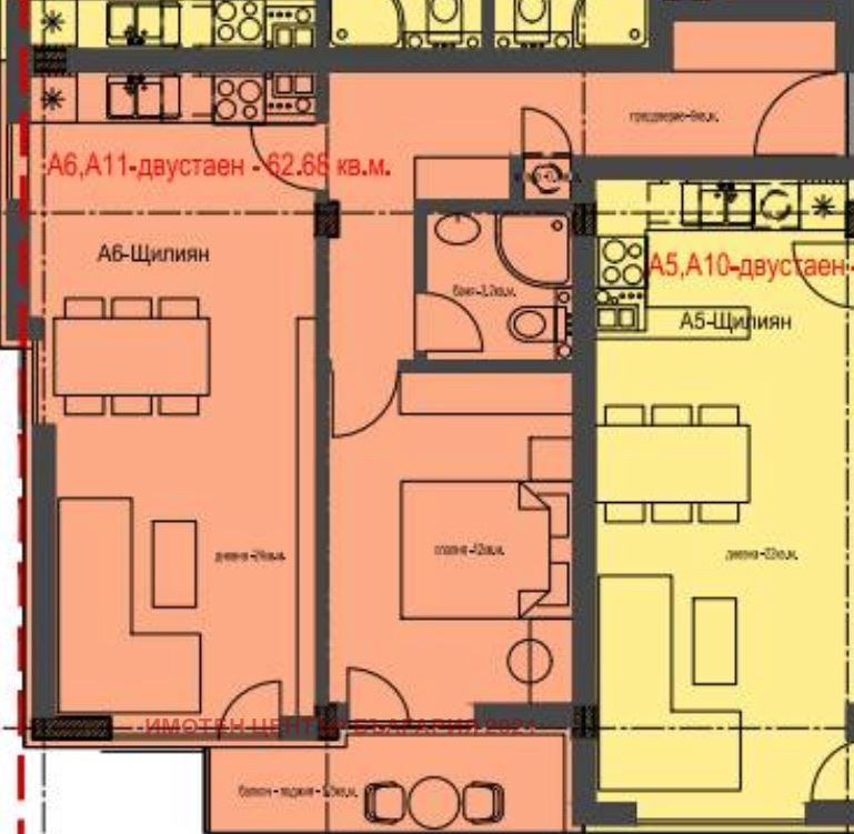 Продава 2-СТАЕН, гр. София, Витоша, снимка 3 - Апартаменти - 53086624
