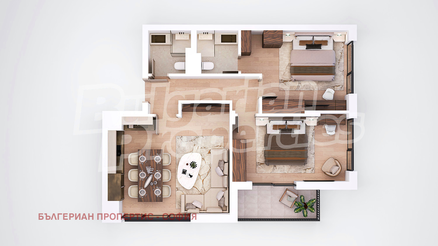 Продава 3-СТАЕН, гр. София, Манастирски ливади, снимка 11 - Апартаменти - 53814634