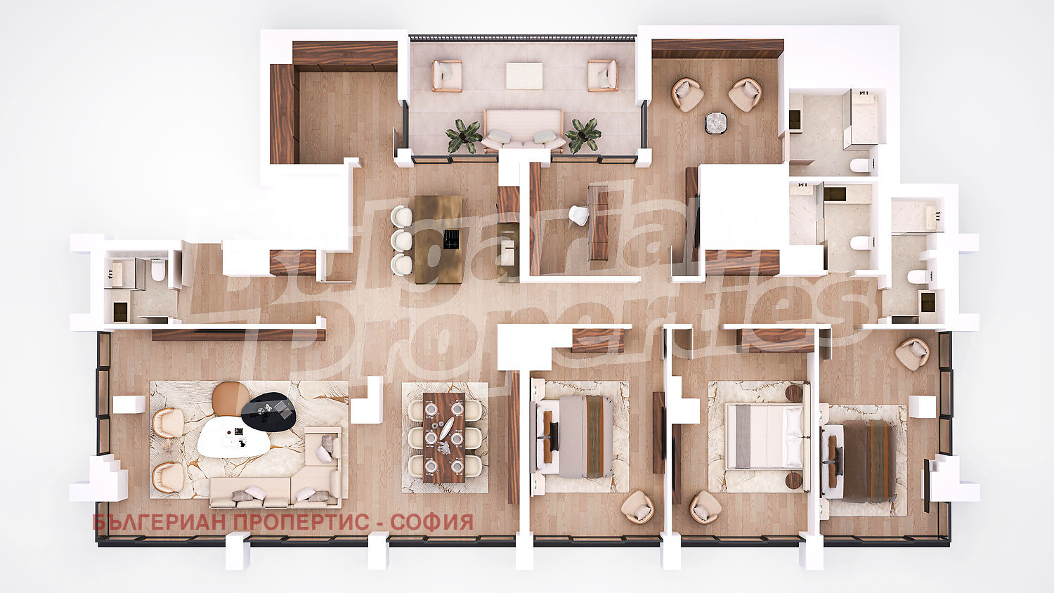 Продава 3-СТАЕН, гр. София, Манастирски ливади, снимка 10 - Апартаменти - 53814634