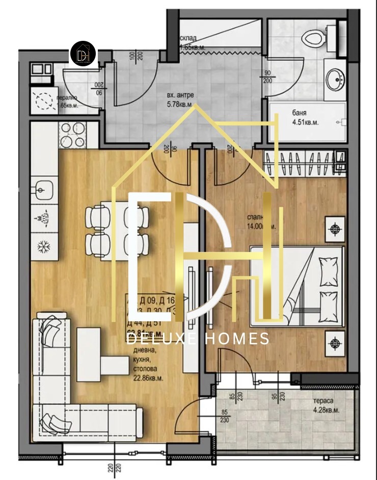 Продава 2-СТАЕН, гр. Пловдив, Христо Смирненски, снимка 2 - Апартаменти - 55822885