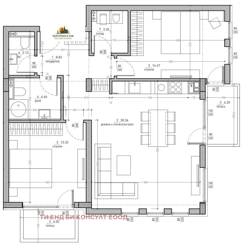 Продава 3-СТАЕН, гр. София, Малинова долина, снимка 2 - Апартаменти - 50549915