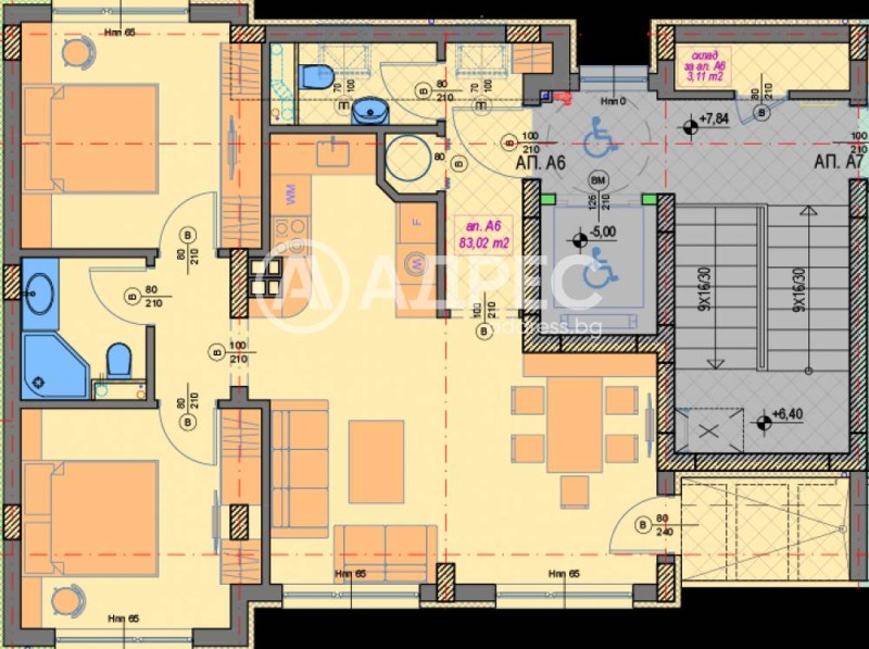 Продава 3-СТАЕН, гр. София, Манастирски ливади, снимка 3 - Апартаменти - 53149014