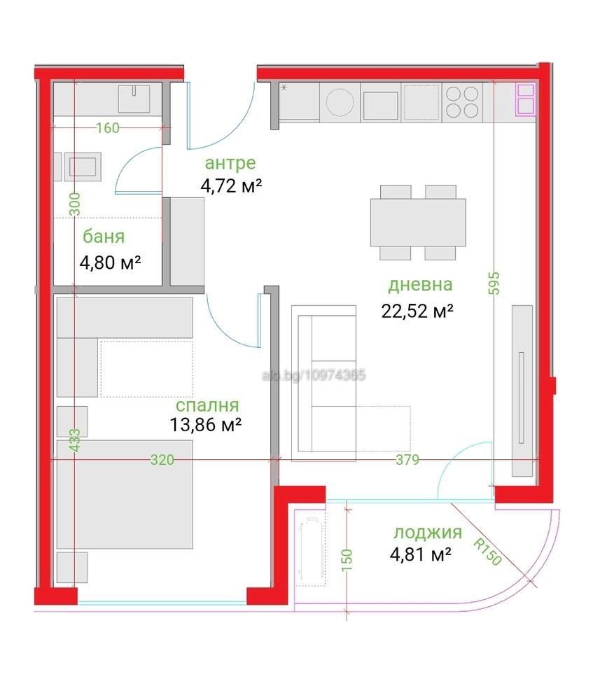 Продава 2-СТАЕН, гр. Варна, Трошево, снимка 8 - Апартаменти - 54550687