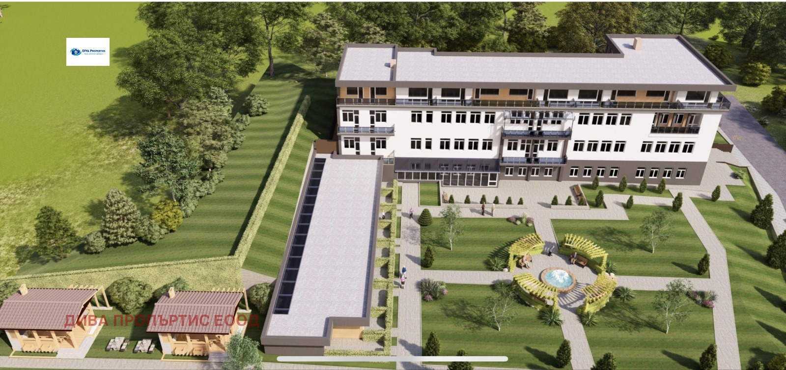 Продава ХОТЕЛ, с. Годлево, област Благоевград, снимка 2 - Хотели - 54232613