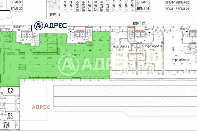 Продава МАГАЗИН в град Варна, Кайсиева градина - 1078 кв.м / 2 050 000 € » 4 009 451.50 лв., АДРЕС