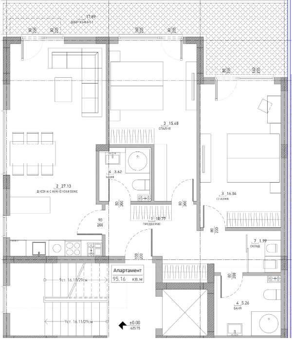 Продава 3-СТАЕН, гр. София, Малинова долина, снимка 1 - Aпартаменти - 47893967