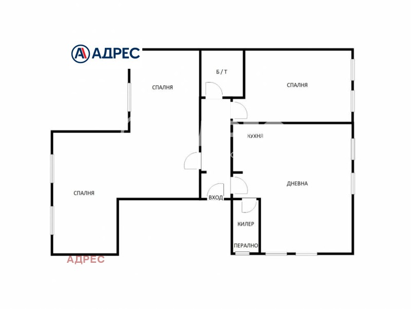 Продава 3-СТАЕН, гр. Варна, Зимно кино Тракия, снимка 4 - Апартаменти - 53243069
