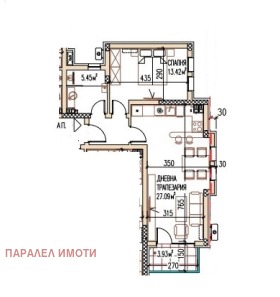 1 спальня Остромила, Пловдив 2