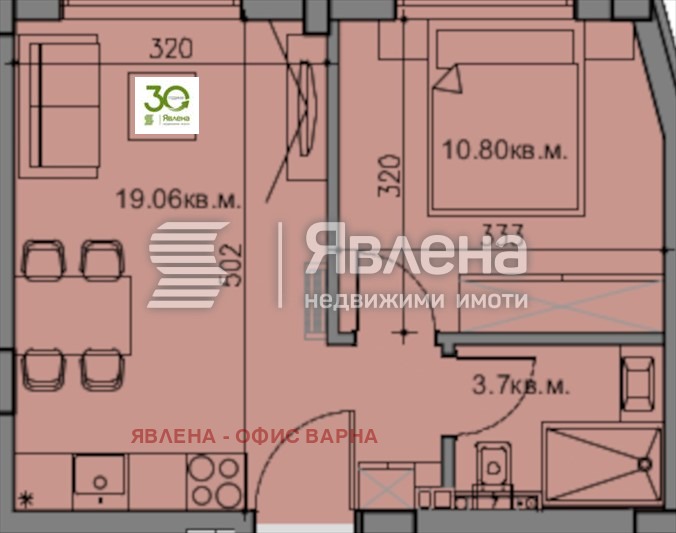 Продава 2-СТАЕН, гр. Варна, Бриз, снимка 3 - Aпартаменти - 47886555