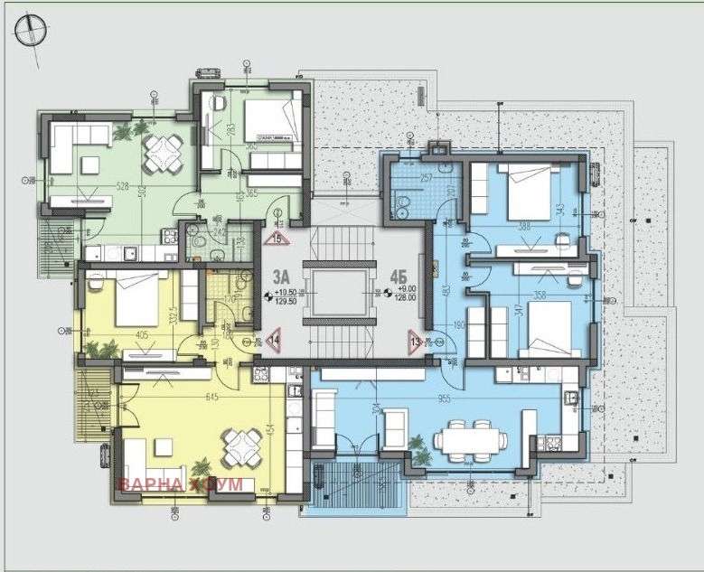 Продава 2-СТАЕН, гр. Варна, Изгрев, снимка 4 - Aпартаменти - 49212678