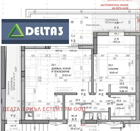 1 slaapkamer Zona B-19, Sofia 13