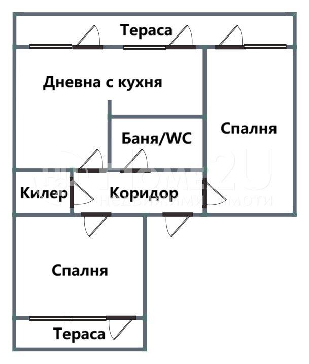 Eladó  2 hálószobás Varna , Levski 1 , 66 négyzetméter | 64416774 - kép [7]