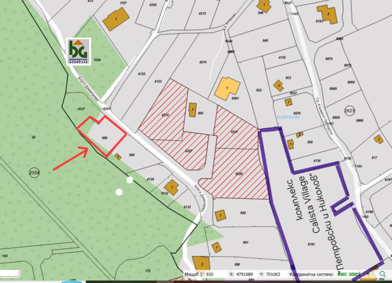 In vendita  Complotto Varna , m-t Gorna Traka , 600 mq | 13873414