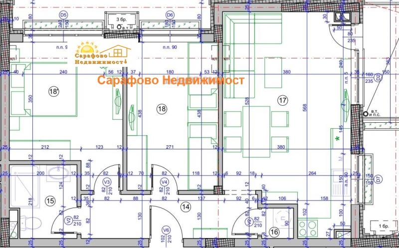 Satılık  2 yatak odası Burgas , Sarafovo , 85 metrekare | 26643708 - görüntü [4]