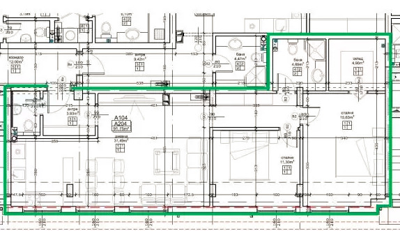 Na prodej  2 ložnice Sofia , Malinova dolina , 112 m2 | 47709571 - obraz [5]