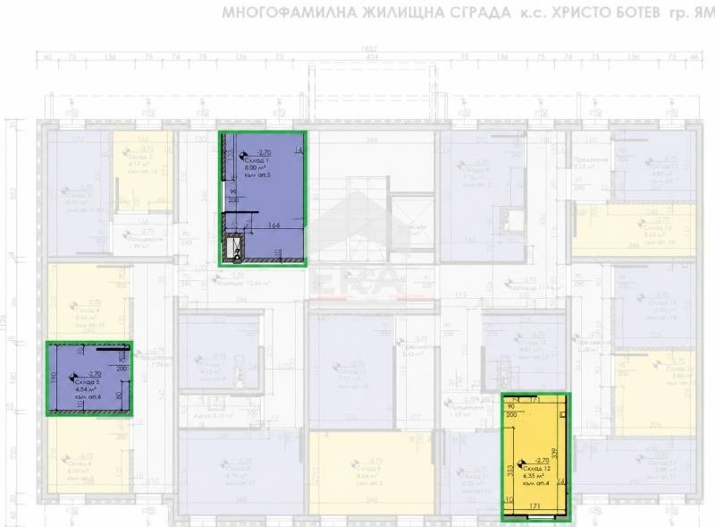 Продава 3-СТАЕН, гр. Ямбол, Христо Ботев, снимка 3 - Апартаменти - 55539594