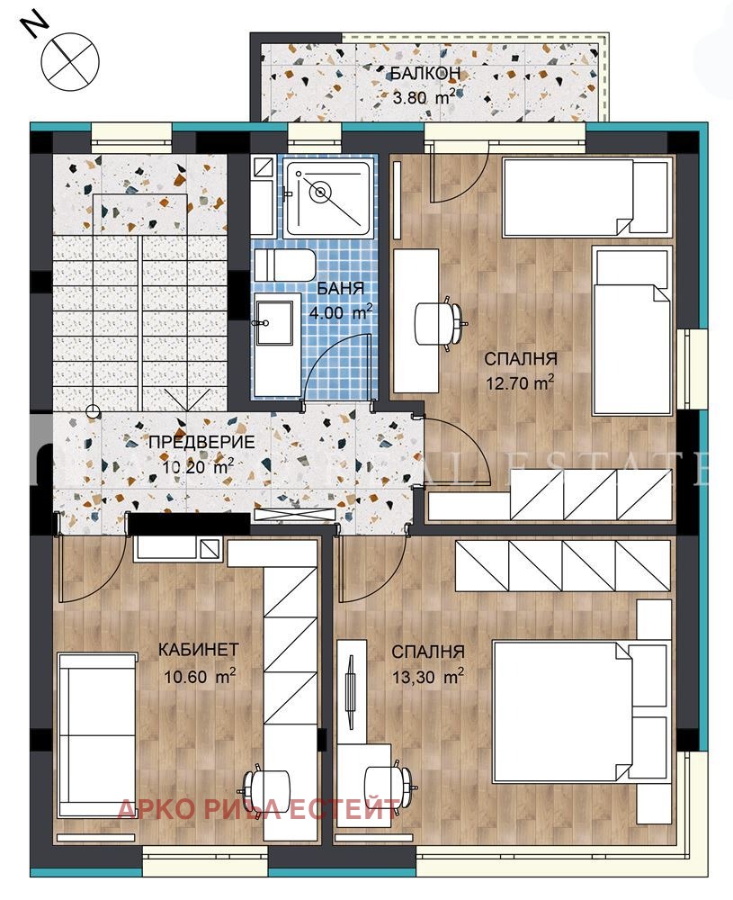 Продава КЪЩА, гр. София, Горна баня, снимка 6 - Къщи - 53672860