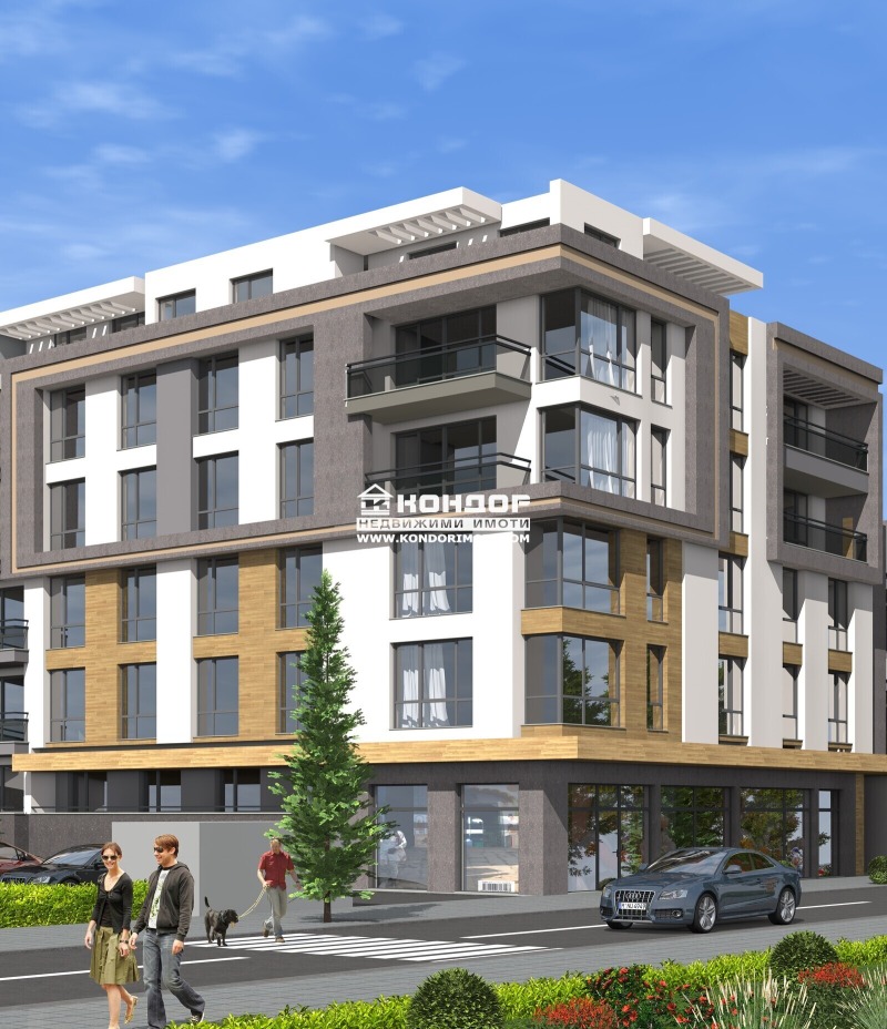 For Sale  1 bedroom Plovdiv , Mladezhki Halm , 63 sq.m | 27669494